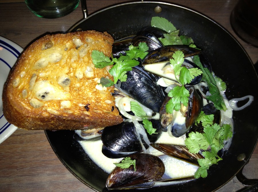 An order of marvelous mussels.