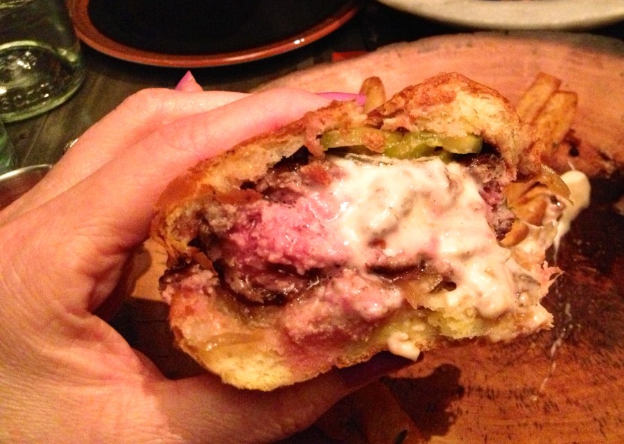 See how juicy Lucy is.