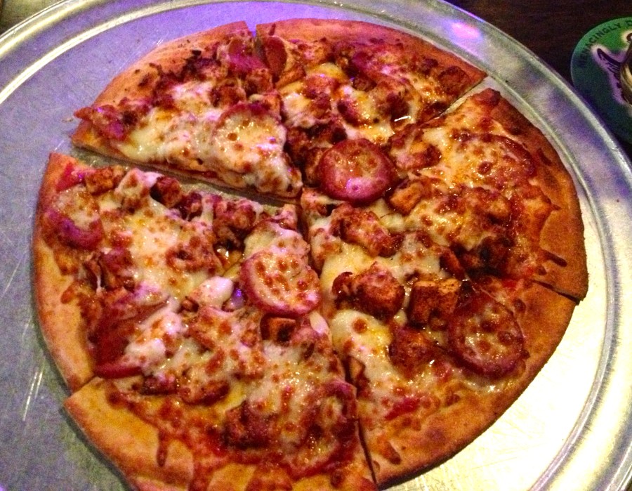 Cajun pizza.  Mamma mia, it's spicy!