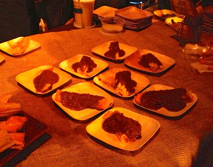 Hot tamales.  Way too hot!