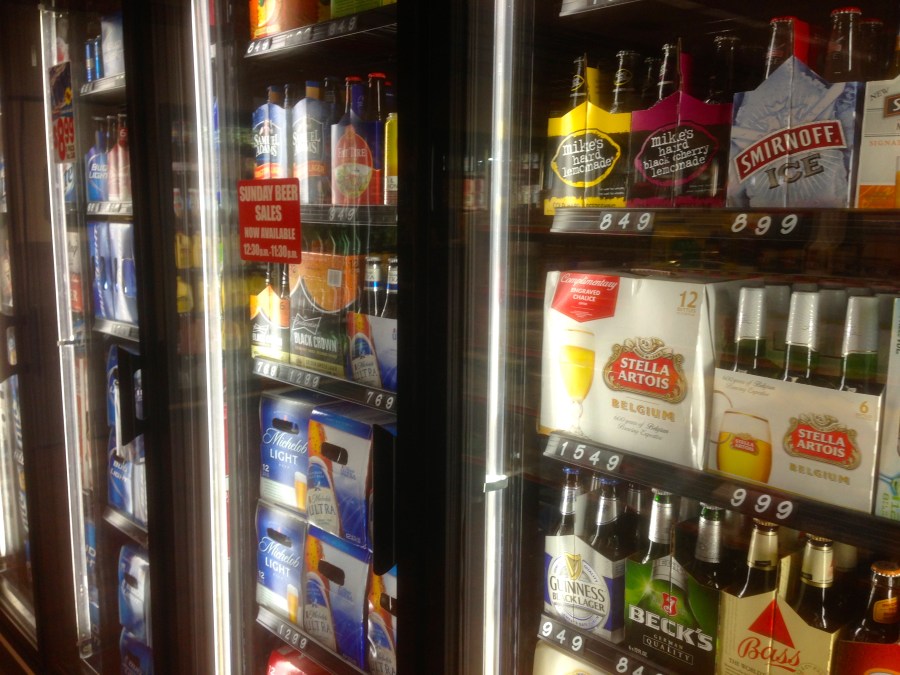 An interesting beer list.