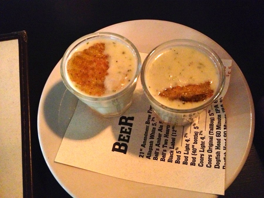 How about a shot of pickle soup?