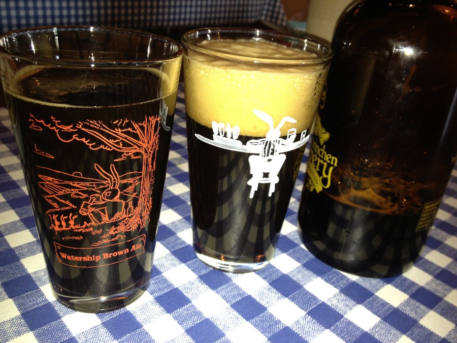 Ommegang Seduction, fresh out of the tap.