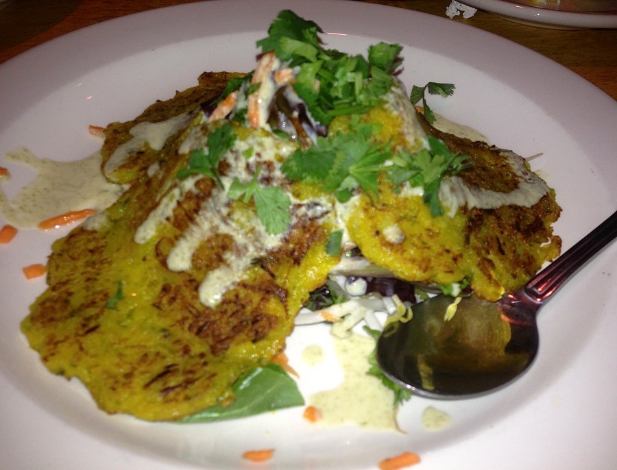 Looks like a potato pancake, but it's not.