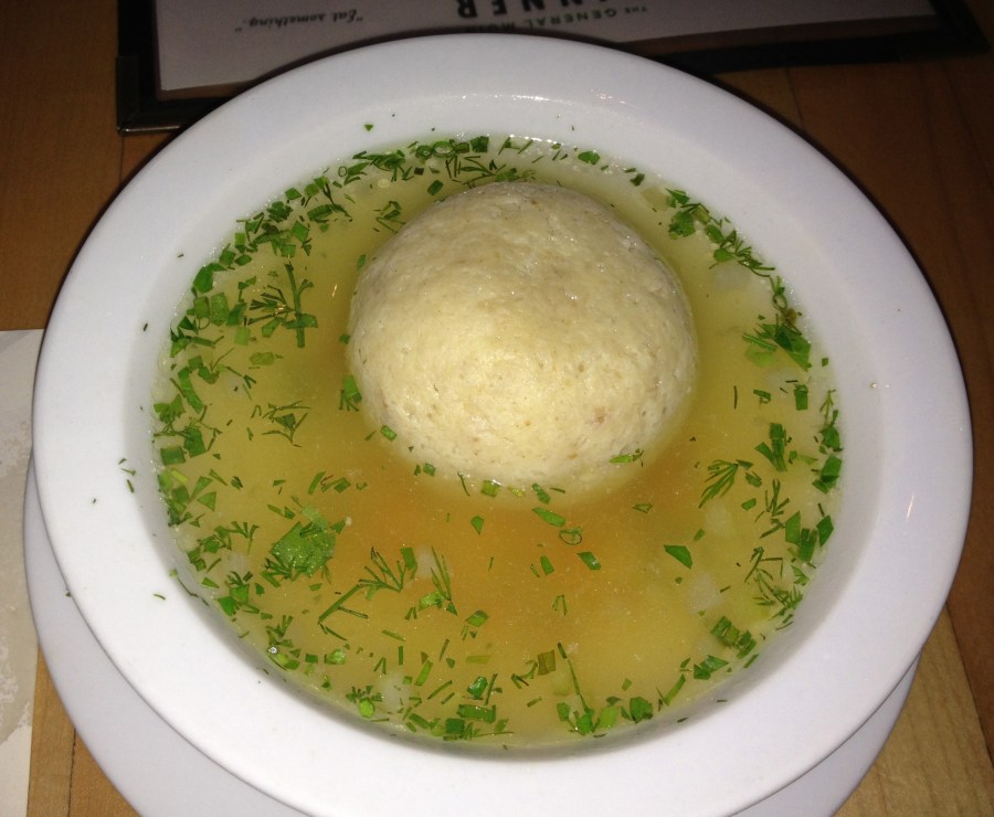 Now that's a matzo ball!