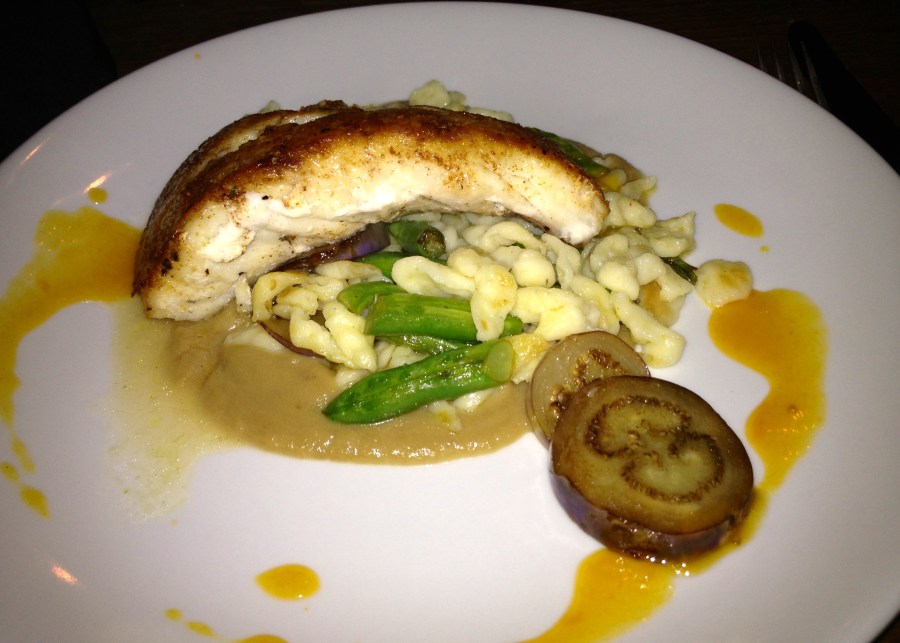 The grouper is good.