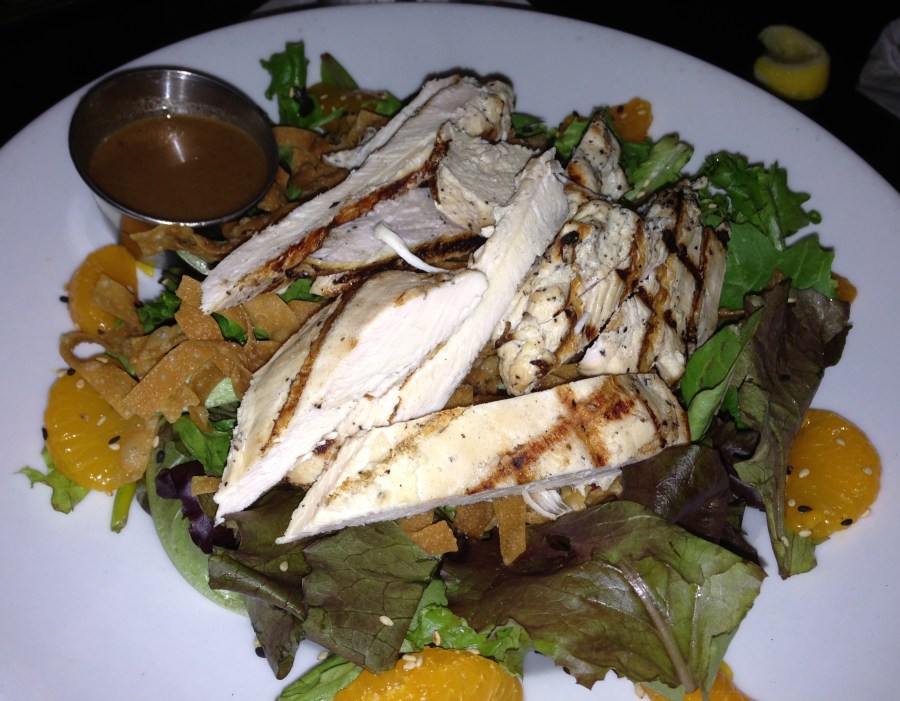 Asian chicken salad.