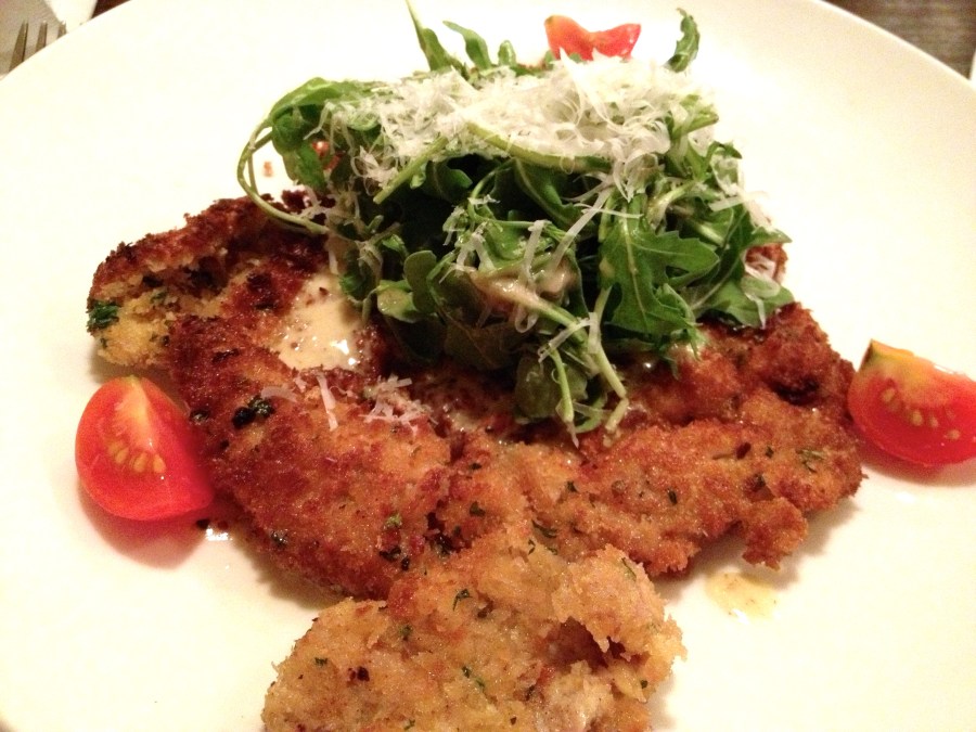 Achtung!  Veal schnitzel.