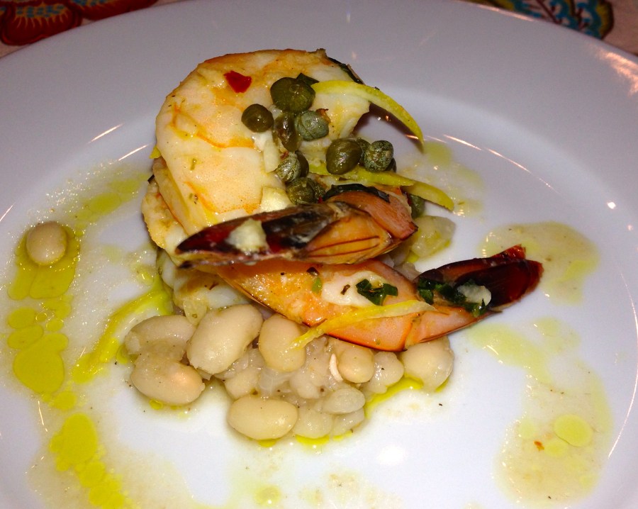 The flavor stays on because it's cooked in a bag.