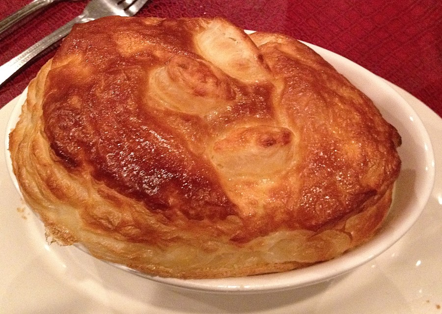 Pot pie to die for.