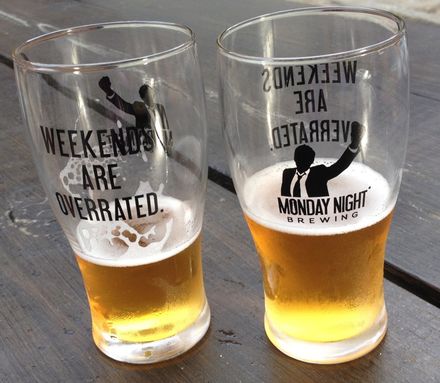 Beer tasting is fun.