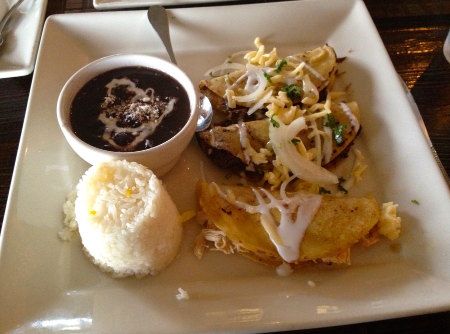 one chicken, two brisket