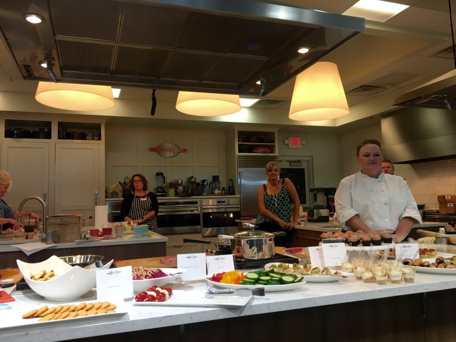 Chef Lisbeth Rawl and her kitchen