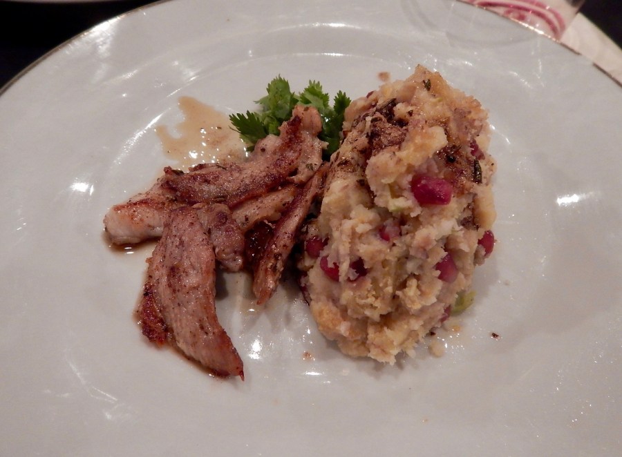 Birdies: Pork belly and stuffing